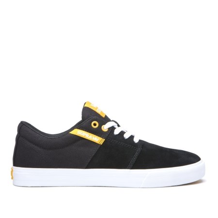 Supra Stacks II Vulc Svart Joggesko Dame [NO-1-S372]